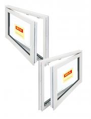 MEALON Kunststoff Fenster<br>Dreh-Kipp (DK) Komfort, weiß